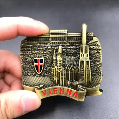 【Best-Selling】 Magnetic Fridge Magnet Souvenir Toy for Malaysia Austria Dubai
