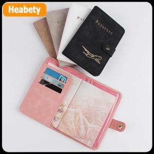 【2-3 days delivery】 Waterproof Passport Holder Covers Case Travel PU Leather Credit Card Wallet Cute Passport Book For Women Men Passport Cover