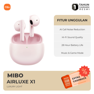 Xiaomi Redmi Buds 6 Lite Bluetooth 5.3 Baterai Hingga 38 Jam 42db Hybrid ANC Garansi Resmi