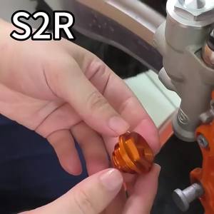 For Husqvarna TC FC TE FE GasGas EX For KTM 250 300 EXC XC XCW XC-W Six Days XC-W TPI 2024 Rear Brake Reservoir Cover Cap Guard