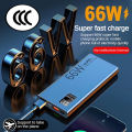 (CCC Certification)66W Powerbank 20000/30000mAh Fast Charging Full Capacity Powerbank USB Portable Digital Display Flash Charging Battery mobilepower. 
