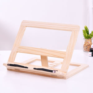 Adjustable Reading Rest Tablet Book Holder Tray Foldable Stand Reading Frame Recipe Rack Piano Score Rack Desk Organizer