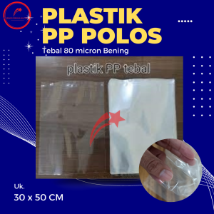 Plastik PP Tebal 08 30X40 30X45 30X50 Kantong Bening Snack Keripik Per Pack