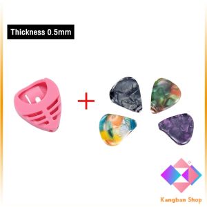 KANGBAN ปิ๊กกีตาร์ ขนาด 0.5mm 1mm ทรงหยดน้ำ สำหรับกีตาร์พื้นบ้าน กีตาร์คลาสสิก อูคูเลเล่ Guitar Picks