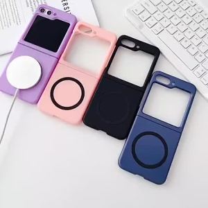 INOVAGEN For Samsung Galaxy Z Fold 5Fold 4Fold 3 Magnetic Phone CaseWireless Charging SupportBaby Skin TouchPC Full Protection Cover