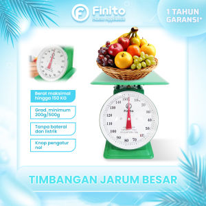 Timbangan Analog Besi Stainless Jarum 60 KG 100 KG 150 KG Awet Bahan berkualitas Dan Presisi
