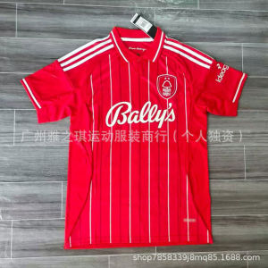 AE25/26 Nottingham Forest home and away jerseys 5 No. Murillo 11 No. 5 Wood 10 White Sports Football Uniform