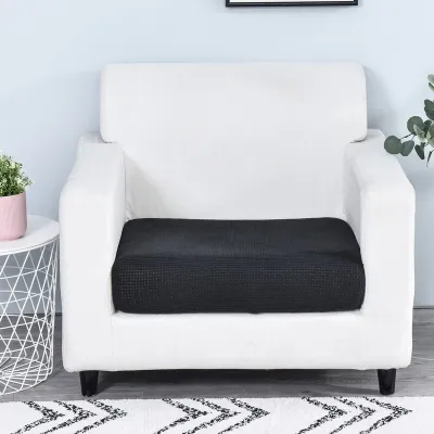 Thicken Seater Couch Cover Plain Velvet Knitted Sofa Seat Cushion Cover Colorful Removeable