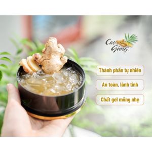Kem tan mỡ bụng Cao Gừng Hami Shop eo thon dáng gọn sau sinh thiên nhiên Việt 250g chính hãng
