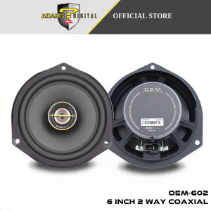 Adams Digital 6 Inch 2 Way Coaxial Plug and Play PnP Speaker For Perodua Axia/Alza/Myvi lagi best/Bezza/Ativa Oem 602