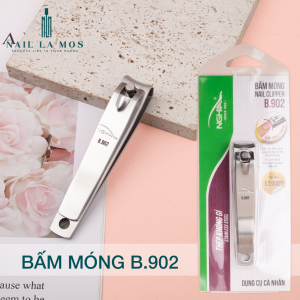 Bấm móng tay Kềm Nghĩa B902 B903 B904 B916C B939 chính hãng - Bấm móng nail lưỡi cong lưỡi bằng thép không gỉ