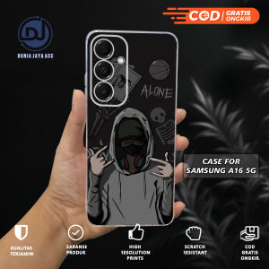 CASE SAMSUNG  A16 5G - CASING MOTIF BOYS Softcase Premium - Bening Transparant - Silikon HP - Kesing - Cassing - Case Terbaru