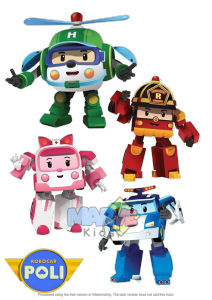 Totebag Tote bag Goodiebag Robocar Poli Tas Anak Sekolah Goodie bag Ulang Tahun Bingkisan Snack