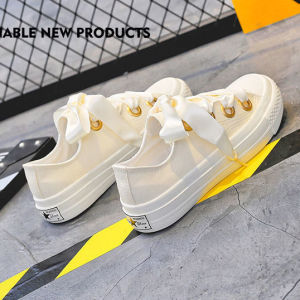 IDEALIFESHOES Sepatu Wanita Sneaker Kanvas Pita Santin Low Top Import Casul Shoes Casual Korea Style Murah PITA