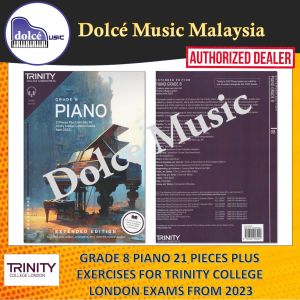 Trinity - Grade 8 Piano 21 Pieces Plus Exercises for Trinity College London Exams from 2023