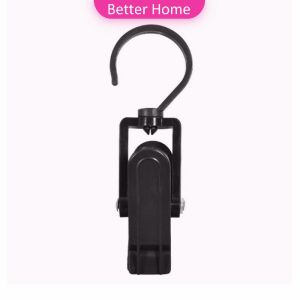 Better ไม้หนีบผ้า พลาสติก กันลม หมุนได้ สร้างสรรค์ 360°คลิปหนีบผ้าพันคอ hook