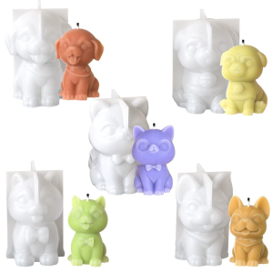 Silicone Molds Making Moulds Handmade Supplies Dog Shape Crafting Molds Making Accessories