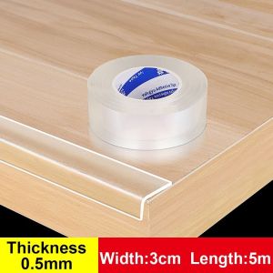 OUTMODED INTERSECT77OU5 Transparent Table Edge Guard Tape Self Adhesive Collision Proof Furniture Corner Bumper Kids Thickened Protective Strip
