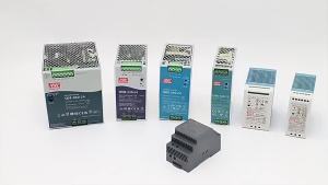 Bộ nguồn chuyển mạch MEAN WELL Đài Loan HDR-30-24 Khối Lượng Nhỏ 30W Loại đường ray bước DR Vỏ Nhựa MDR Mỏng