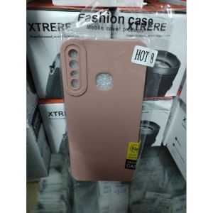 Case Macaron infinix Hot 8 Silikon Casing Selicon Softcase Pelindung Pro Camera