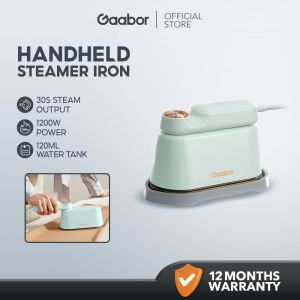 【New】Gaabor High Power Fast Electric Steam Iron Wet & Dry (1200W/120ML) HM-M01A