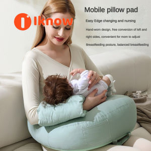 I know Newborn Baby Pregnant Women Nursing Pillow Multifunctional Breastfeeding Pillow Hands-Free Postpartum Nursing Pillow Maternity and Baby Supplies (Set of two).