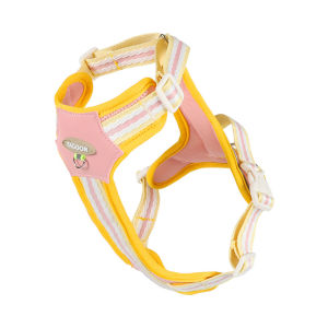 "เสื้อรัดอกสัตว์เลี้ยง สายรัดอกสุนัขสะท้อนแสง เสื้อรัดอกหมาสีพาสเทล ง่ายต่อการสวมใส่และปรับสาย น้ำหนักเบา COD พร้อมส่งในไทย"