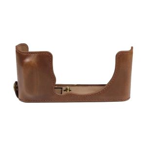 PU Leather Half Body Set Cover For Fujifilm FUJI X-E4 XE4 Camera Bag Bottom Case