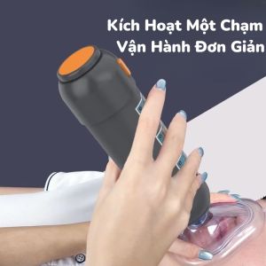 Dụng Cụ Hút Dị Vật Đường Thở Hỗ Trợ Sơ Cứu Khẩn Cấp | Bộ Thiết Bị Cầm Tay Kèm 3 Mặt Nạ Silicone Cho Trẻ Em Và Người Lớn