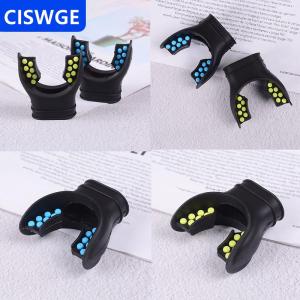 [COD] CISWGE Scuba diving silicone w  color tab replacement regulator snorkel fit mouth piece