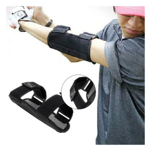 ASHAI Golf Swing Huấn Luyện Viên Khuỷu Tay Brace Corrector Golfer Cho New Straight Nylon Đen 1 Cái GOG Quà Tặng Quảng Cáo Thực Hành Brace Gesture Alignment