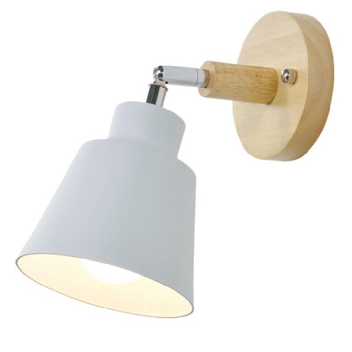 Wooden Wall Lights Bedside Wall Lamp Bedroom Wall Light Sconce for