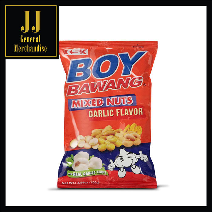 Boy Bawang Mixed Nuts Garlic Flavor 85g Lazada PH