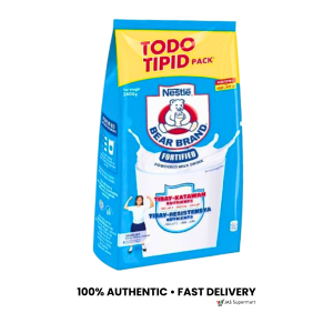 Bear Brand Fortified Powdered Milk Drink 2.4kg Todo Tipid Pack Vitamins Minerals Immunity Milk Drink