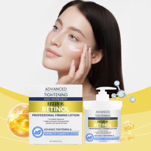 EELHOE Retinol Body Firming Cream Improve Tighten Reduce Sagging Deeply Moisturize Fade Fine Lines Keep Lifting Body Brightening Lotion Body Firming Cream Tightening Increase Elasticity Improve Sagging Skin Lotion Nourishing Moisturizing Brighten Lifting