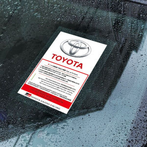 14cm x 9cm Car Stickers Sports Style Electrostatic Stickers Front Windhield Car Window Stickers Car Decoration Accessories for Toyota Camry Corolla Vios Hilux Innova Avanza Yaris RAV4