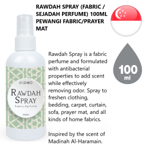 RAWDAH SPRAY (FABRIC / SEJADAH PERFUME) 100ML PEWANGI FABRIC & PRAYER MAT