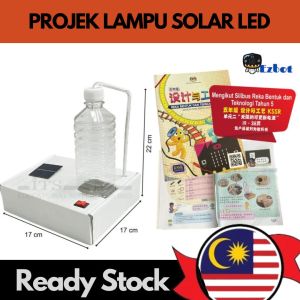 Ready Stock Projek Lampu Solar LED RBT SJKC