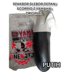 SPAKBOR SLEBOR DEPAN MERAH PUTIH HITAM SCORPIO Z YAMAHA 54D-F1511-00-5X 54D-F1511-00-0X 54D-F1511-00-2X ORIGINAL