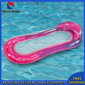Vktech PVC Lounger Floating Foldable Water Floating Bed Portable Leak Proof Nozzle Waterproof Wear Swimming Pool Accessories