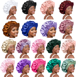 Comfortable Silk Sleep Cap for Women with Adjustable Straps for a Perfect Nights Rest