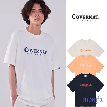 Tシャツ・カットソー COVERNAT Cool Cotton Shine C Logo T-Shirt White MUSINSA公式 | COVERNAT Cool Cotton Shine C Logo T-Shirt White