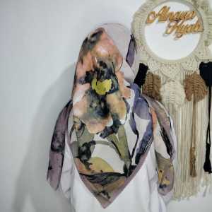 KERUDUNG SEGI 4 MOTIF TERBARU 2024/JILBAB VOAL MOTIF TERLARIS DAN MURAH