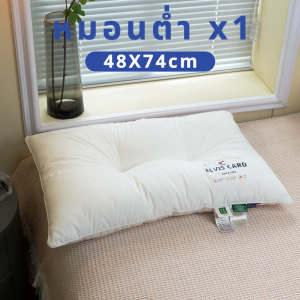 🛏 【YOU】 หมอนหนุนซิป-บอดี้ซิป ขนห่านเทียม Microgel ลดปวดคอบ่าไหล่ กันไรฝุ่น ลดภูมิเเพ้ ไมโครเจล