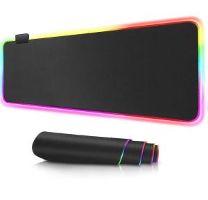 JNL 80x30cm RGB Colorful LED Light Soft Large Gaming Mouse Pad GMS-WT-5