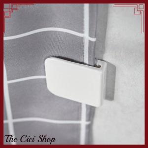 [The Cici Shop] 2Pcs Shower Curtain Clips Anti Splash Spill Drop Water High-quality Toilet Guard