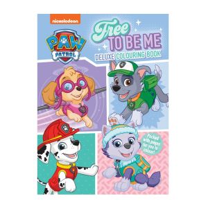 Paw Patrol Free to Be Me Deluxe Colouring Book for Kids 48 Pages to Colour