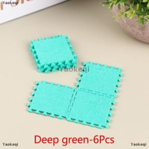 [COD] Yaokeqi 6Pcs 1:12 Dollhouse Miniature Rug Carpet Multicolor Mat Model Furniture DecorToy