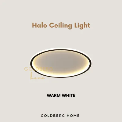 Halo Ceiling Light 36W 50W - 30/40CM - Warm White 3Tones | Goldberg Home
