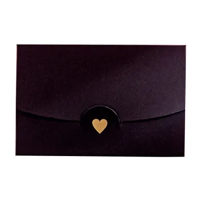 10 Pieces/lot Small 10.57CM Gift Envelope Stamping Love For Letter Paper Envelopes Greeting Card Mini Envelopes Name Card